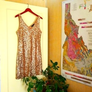 INC | Gold Sequin Sexy